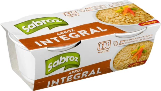 Arroz cocido integral Sabroz