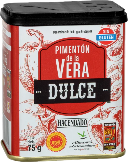 Pimentón dulce de la Vera Hacendado