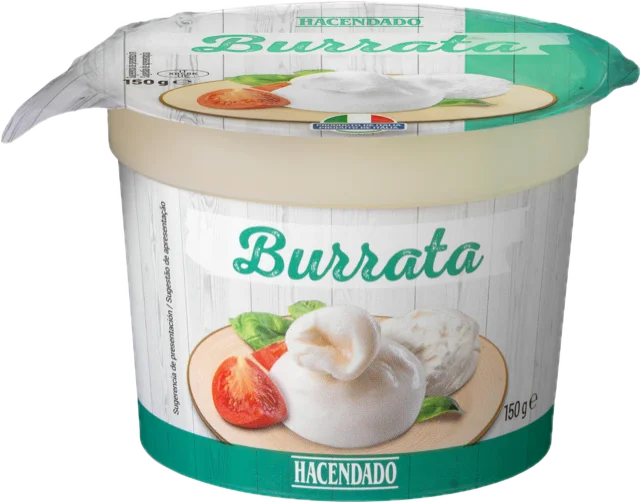 Burrata fresca Hacendado
