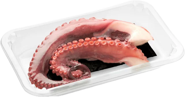 Patas de pulpo cocido
